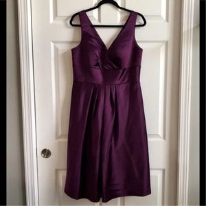 Eggplant formal dress